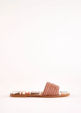 Women's slipper with mocha logo GAUDI (SKU) V5364520.