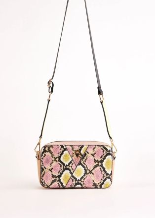 Дамска crossbody чанта със змйски принт  GAUDI (SKU) 12182