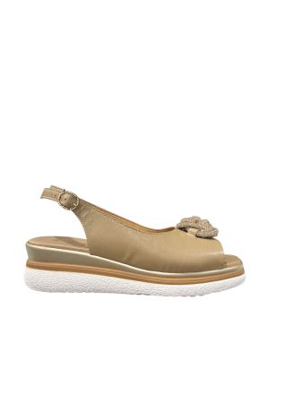 Brown Women's Platform Sandals - Everyday Comfort REPO(SKU)10216