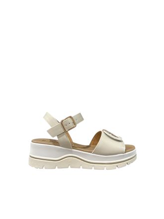 Cream Platform Sandals - Casual and Comfortable!REPO(SKU)11219