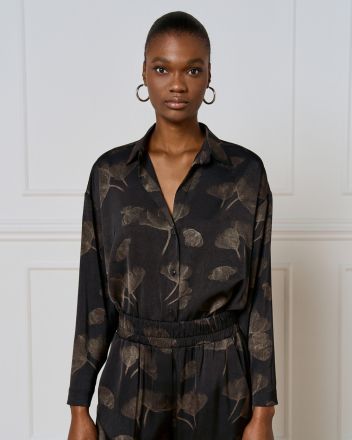 Стилна дамска риза с намачкан ефект ACCESS FASHION (SKU) 7039