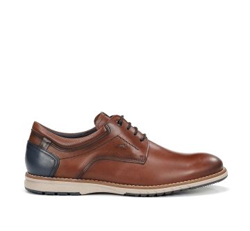 Brown men's shoes for elegant and casual style FLUCHOS (SKU)2091,