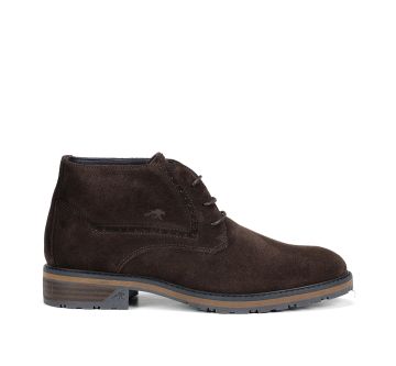 Dark brown elegant men's boots - style and comfort! FLUCHOS (SKU)1868