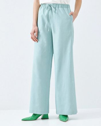 Дамски Панталон мента с еластична талия - комфорт и стил ACCESS FASHION (SKU) 5084