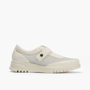 White women's shoes with velcro - Everyday comfort!PITILLOS (SKU)20303