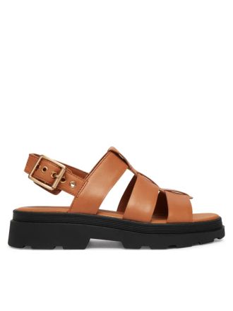 Дамски ежедневен кафяв сандал – стилен комфорт за вашата лятна визия!CLARKS (SKU)26186587