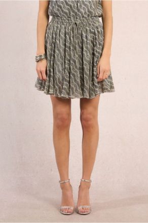 Модерна дамска къса пола с ластична талия MOLLY BRACKEN (SKU) MW128EE