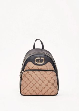 Women's jacquard backpack - practical elegance and style GAUDI (SKU) 12703