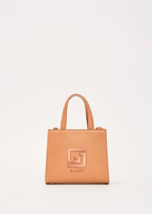 Elegant mini bag with logo in brown - for stylish everyday life GAUDI (SKU) 12731