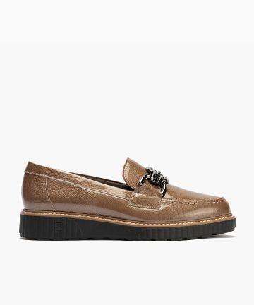Women's Loafer Light Brown - Luxurious, Comfortable and Timeless Classic Design!PITILLOS (SKU)11550
