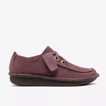 CLARKS Дамски Класически Обувки Лилави – Елегантен Комфорт за всеки ден!CLARKS (SKU)26329385