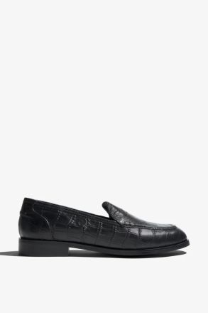 Elegant Women’s Autumn Loafers in Black – Stylish, Comfortable, Casual! REGARDE LE CIEL (SKU) ETTA02.