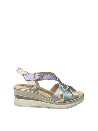 Women's platform sandal multicolor PITILLOS (SKU) 10361