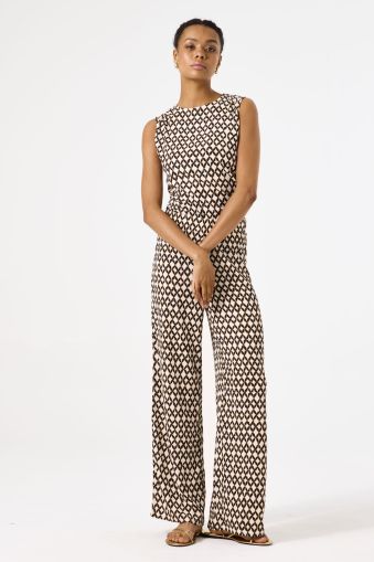 High-waisted women's trousers - style and elegance GARCIA (SKU) C50310