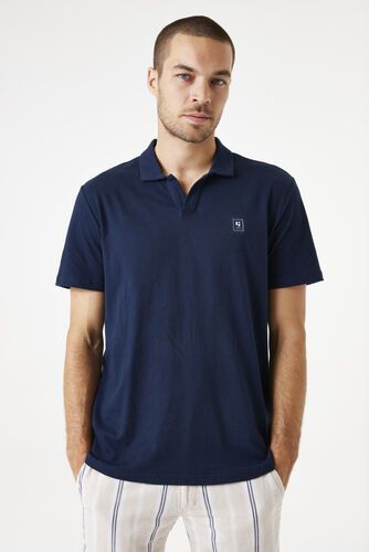 Men's cotton and linen polo shirt - comfort and style! GARCIA (SKU)E51223