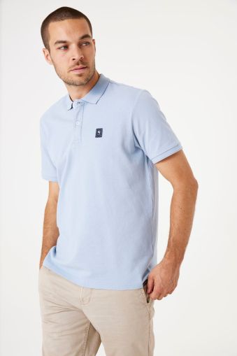 Men's polo-style short sleeve shirt - style and elegance GARCIA (SKU) E51220