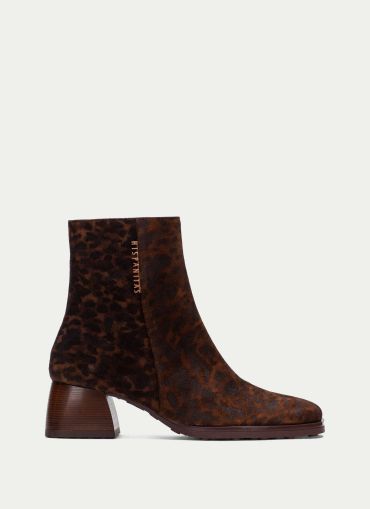 Leopard heeled boots - elegance and style!HISPANITAS (SKU)254345