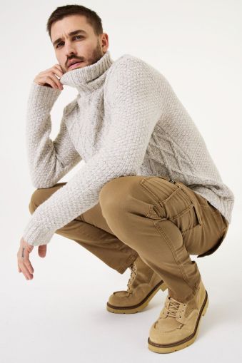 Men's cargo pants - everyday style and comfort GARCIA (SKU) W41112