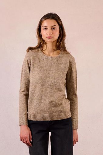 Stylish women's sweater sprinkled with sequins MOLLY BRACKEN (SKU) E1613DN