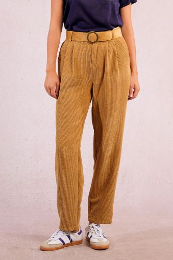 Дамски кадифени джински - ретро елегантност MOLLY BRACKEN (SKU) T1432DN