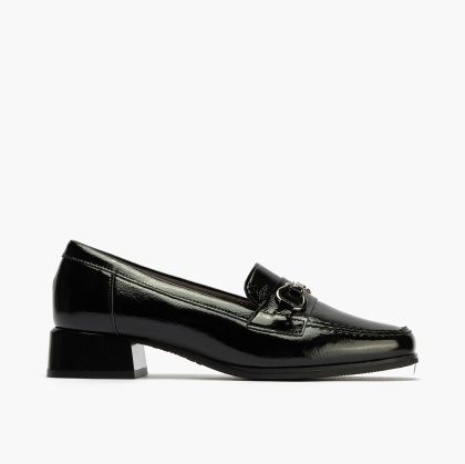 Elegant black low-heeled shoes - comfort and style!PITILLOS (SKU)10814