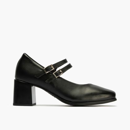 Черни Елегантни Обувки на Ток - Класически PITILLOS (SKU)10836