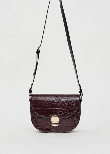 Дамска чанта crossbody  в цвят Burgundy - стил и елегантност GAUDI (SKU) 12470