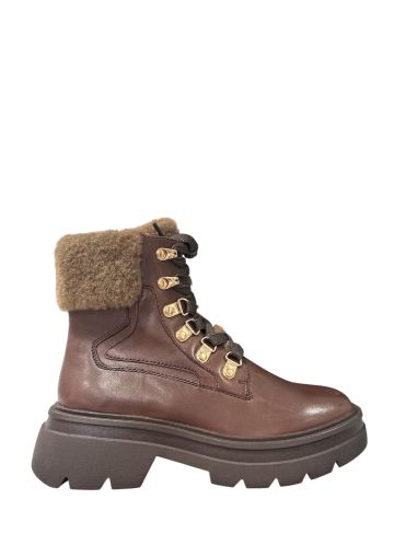 Brown women's down jackets - Warm and stylish! REGARDE LE CIEL (SKU)POLLY01