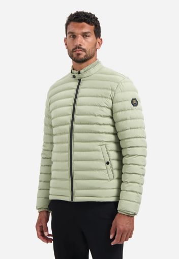 Men's lightweight jacket with ribbed texture NO EXCESS (SKU) 29630802SN