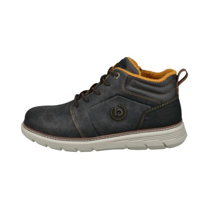 Men's gray sneakers with logo - style and comfort!BUGATTI (SKU)6000..