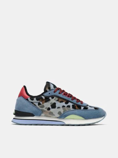 Blue sneakers with animal print - Unique style! HOFF (SKU)22503001