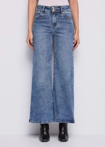 Light blue women's flared jeans - must have for the season! GAUDI (SKU)521BD26028