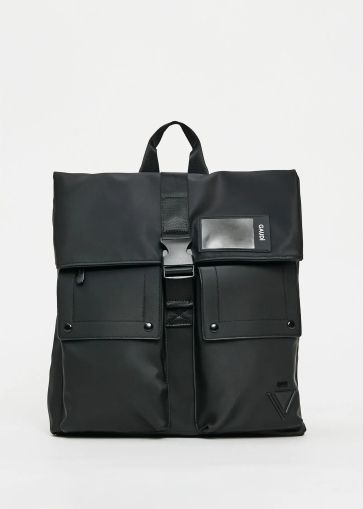 Men's black backpack: style and comfort GAUDI (SKU) 12521
