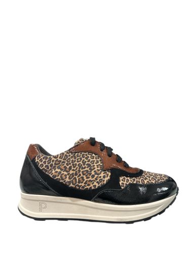 Leopard leather sneakers - style and comfort!PITILLOS (SKU)10902