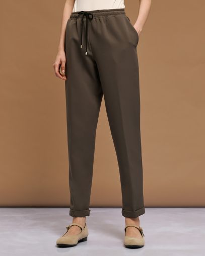 Елегантен дамски панталон с ластик - удобство и стил ACCESS FASHION (SKU) 5091