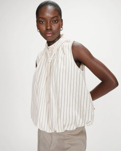 Vanille Vanya: Дамски Топ тип Балон - Елегантен и Удобен GRACE & MILA (SKU) 17111