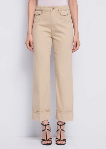 High-waisted flared jeans - modern comfort GAUDI (SKU) 611BD25030