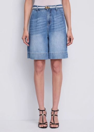 Women's high-waisted denim shorts GAUDI (SKU) 611BD26026