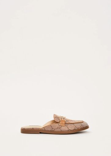 Дамско Жакардово сабо с кристали - елегантен стил GAUDI (SKU) V6365220