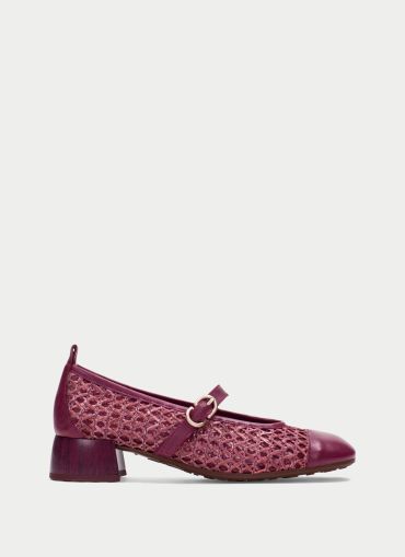 Burgundy elegant shoes - Women's style and comfortHISPANITAS (SKU)264686