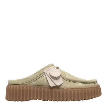 Зелени ежедневни дамски чехли - комфорт и стил!CLARKS (SKU)26186310