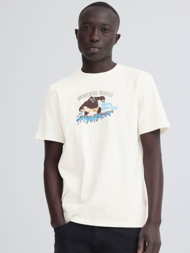 Свежа мъжка тениска с уникален принт BLEND (SKU) 20720663