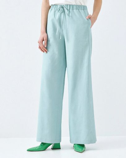 Дамски Панталон мента с еластична талия - комфорт и стил ACCESS FASHION (SKU) 5084