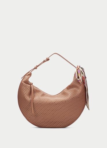 Brown hobo bag with details - elegance and style in every step!HISPANITAS (SKU)264540