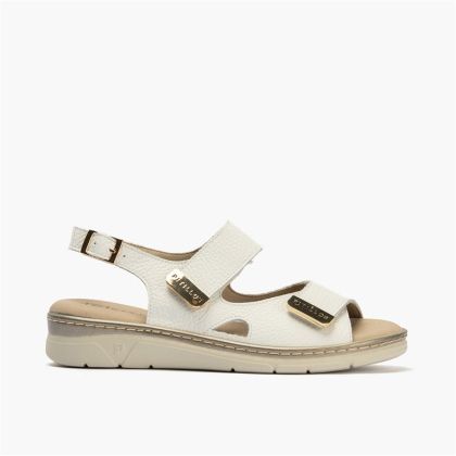 Бели ежедневни дамски сандали - удобство и стил!PITILLOS (SKU)11000.