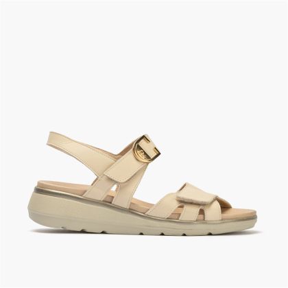 Кремави дамски сандали - елегантни и удобни за всеки ден!PITILLOS (SKU)20311