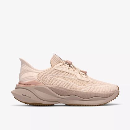 Дамска спортна маратонка 360 FOAM система, лека и дишаща, бежав цвят CLARKS (SKU)26187828