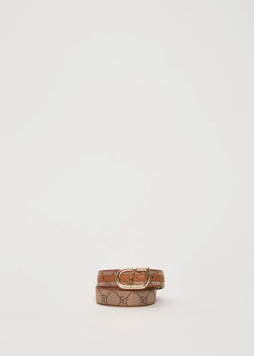 Дамски бежов жакардов колан GAUDI (SKU) 12706