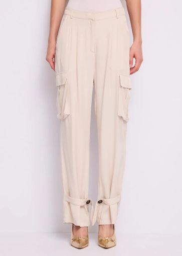 Women's Elegant Cargo Pants – Comfort and Modern Look GAUDI (SKU) 611FD25006