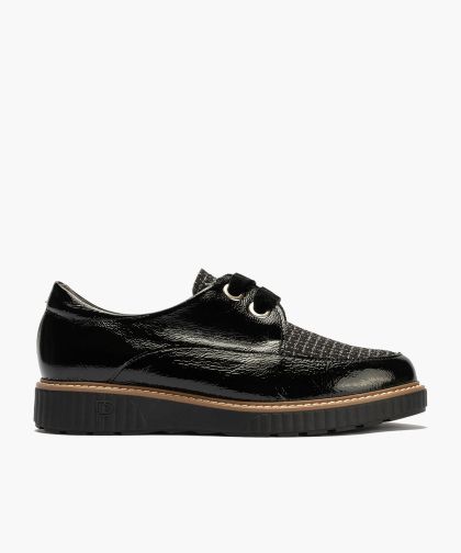 Women's black loafer with pepito - elegant, comfortable and stylish shoe!!!PITILLOS (SKU)11555.